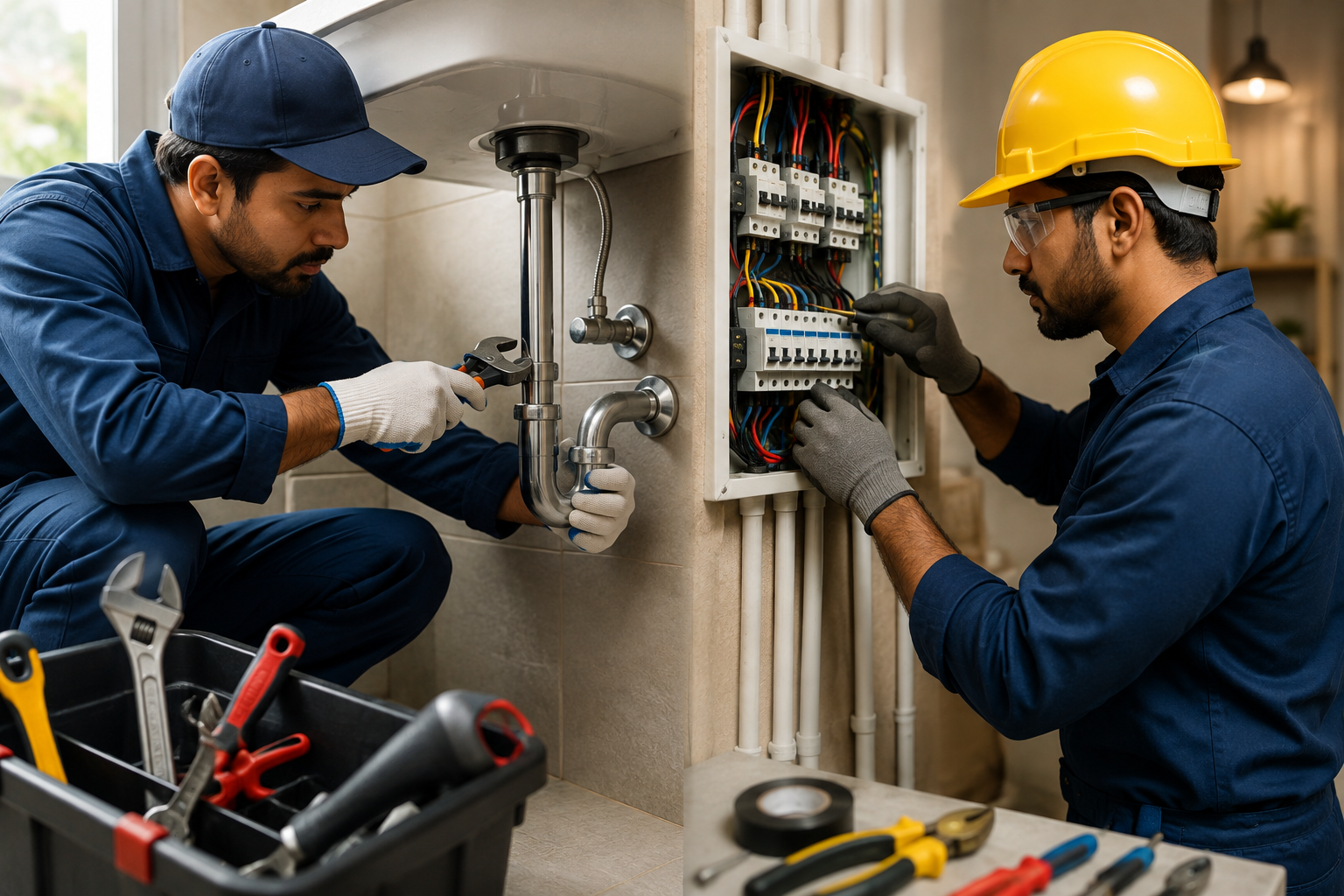 Plumber and Electrician Hiring